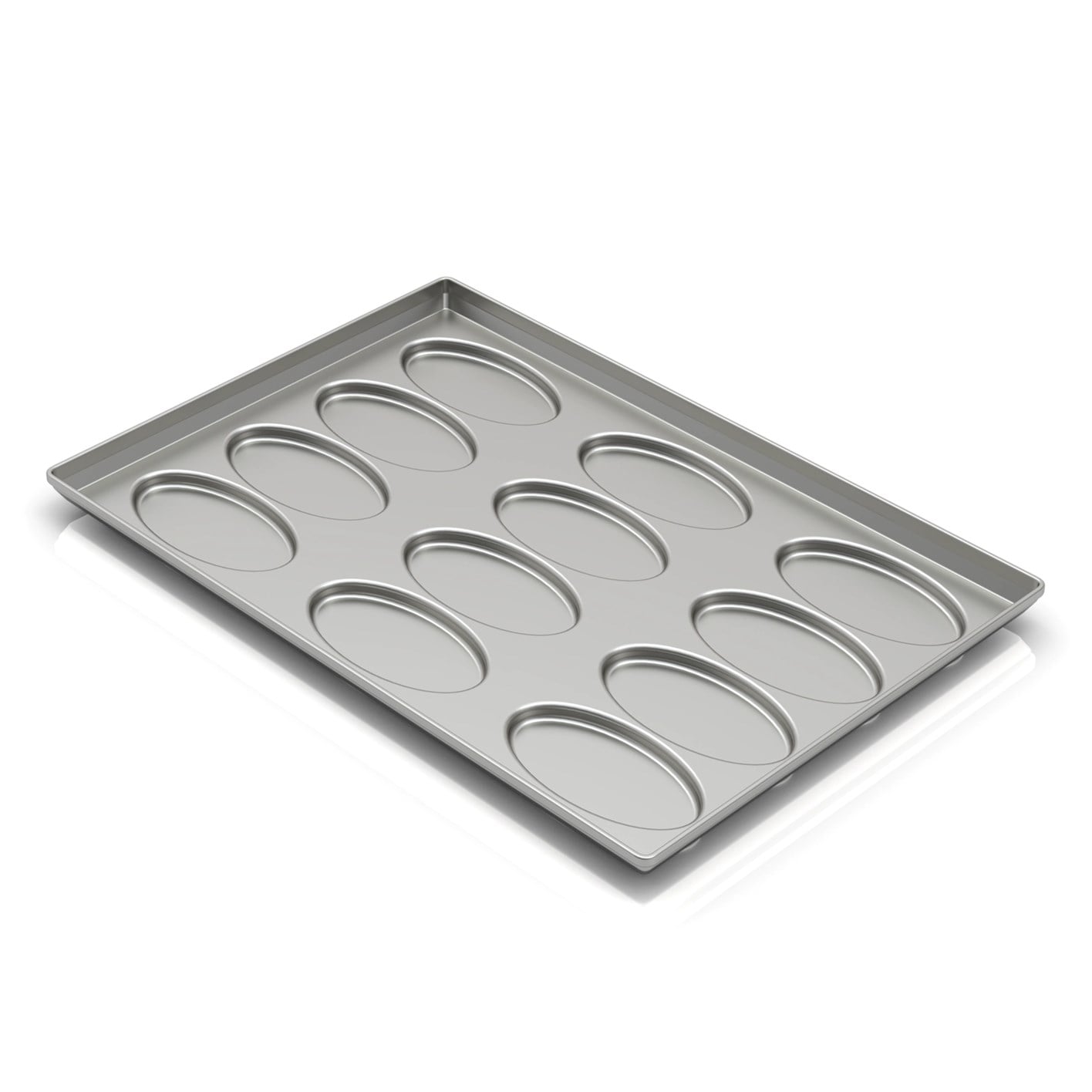 50x74 cm Oval Sandviç Tavası, Alusi Metal