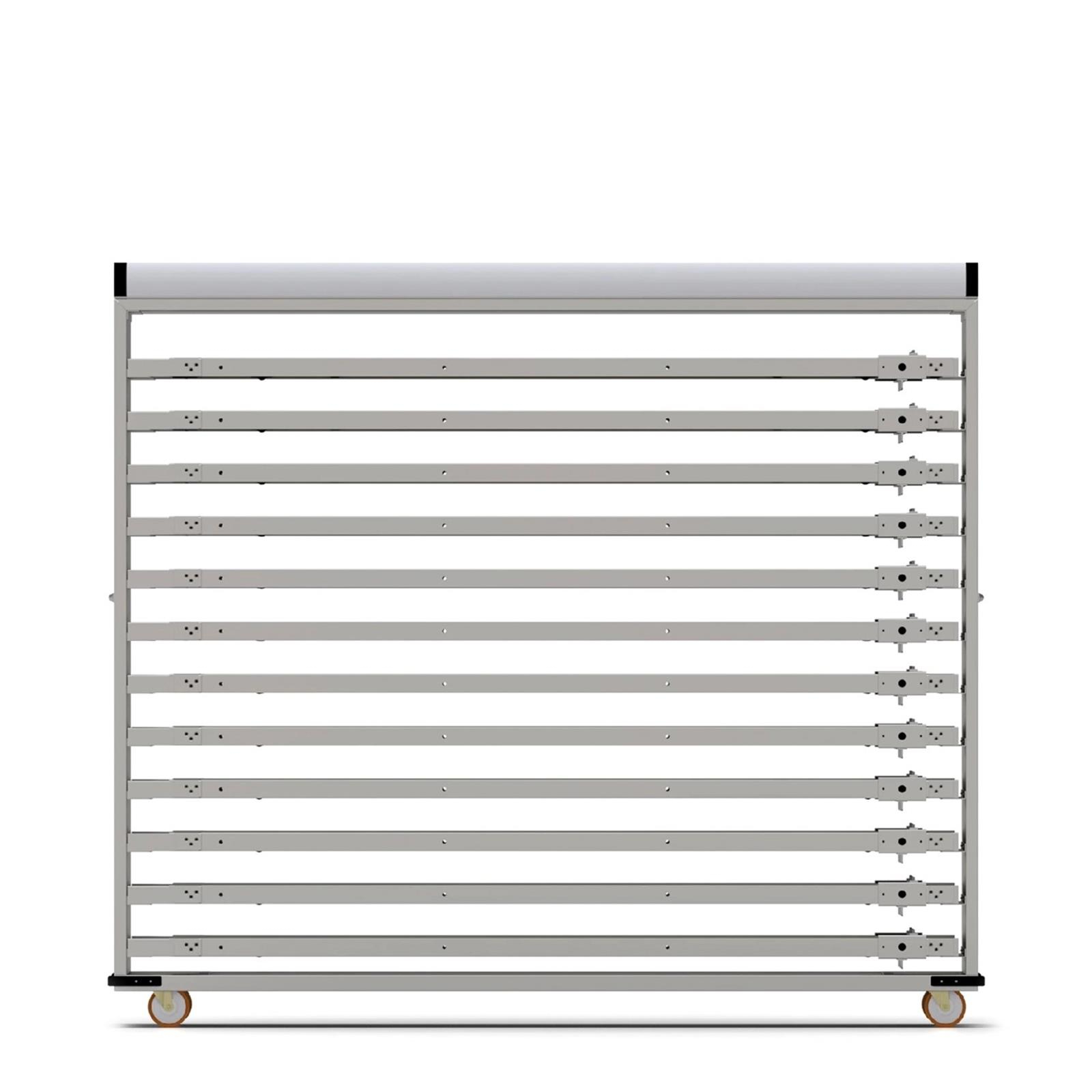 58x280 cm Kapalı Sistem Pasa Arabası (İnoks)