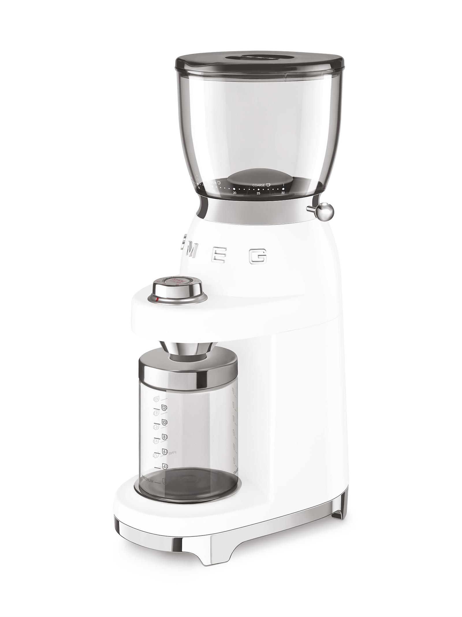 Smeg Beyaz Kahve Öğütme Makinesi