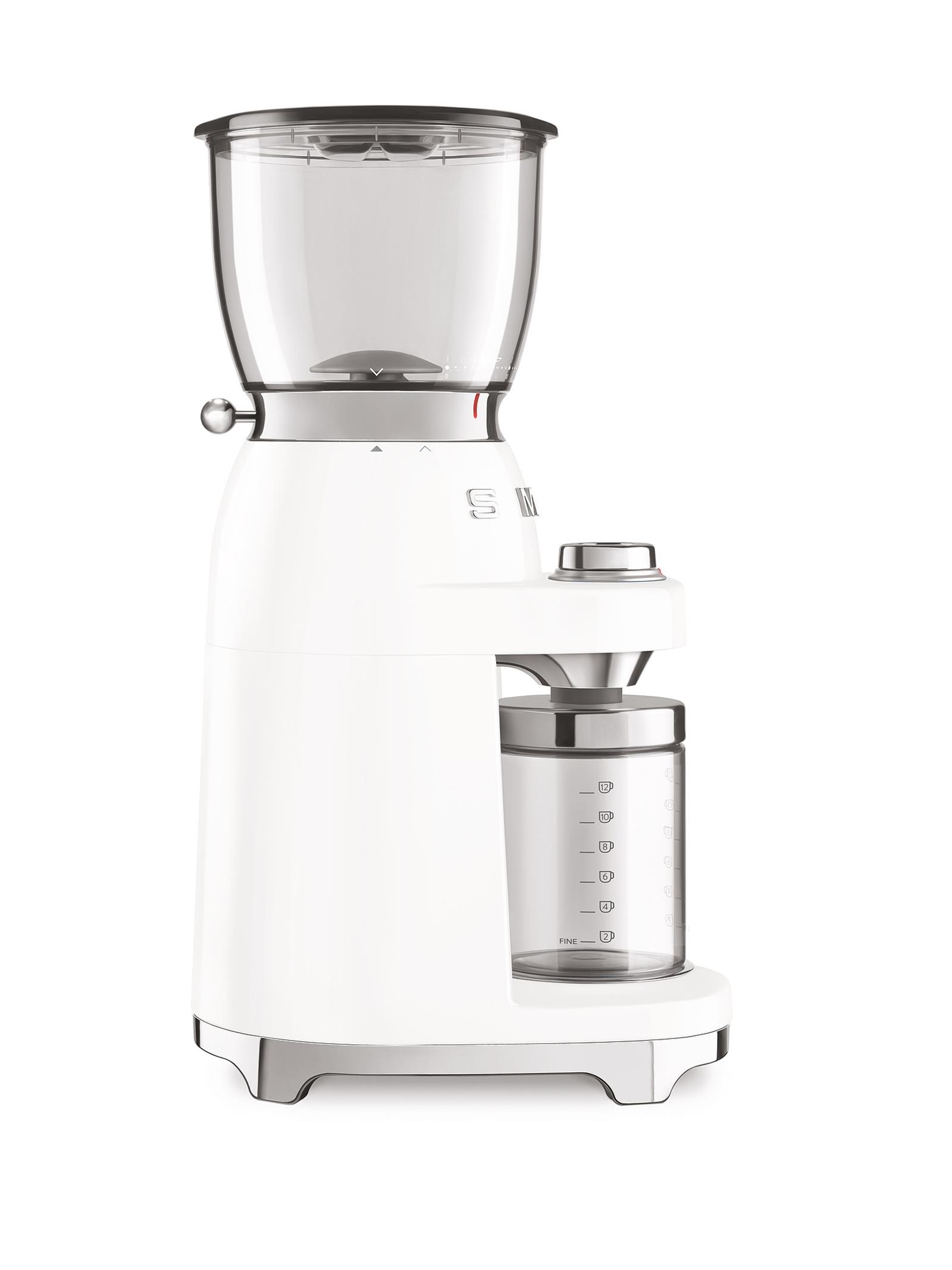 Smeg Beyaz Kahve Öğütme Makinesi