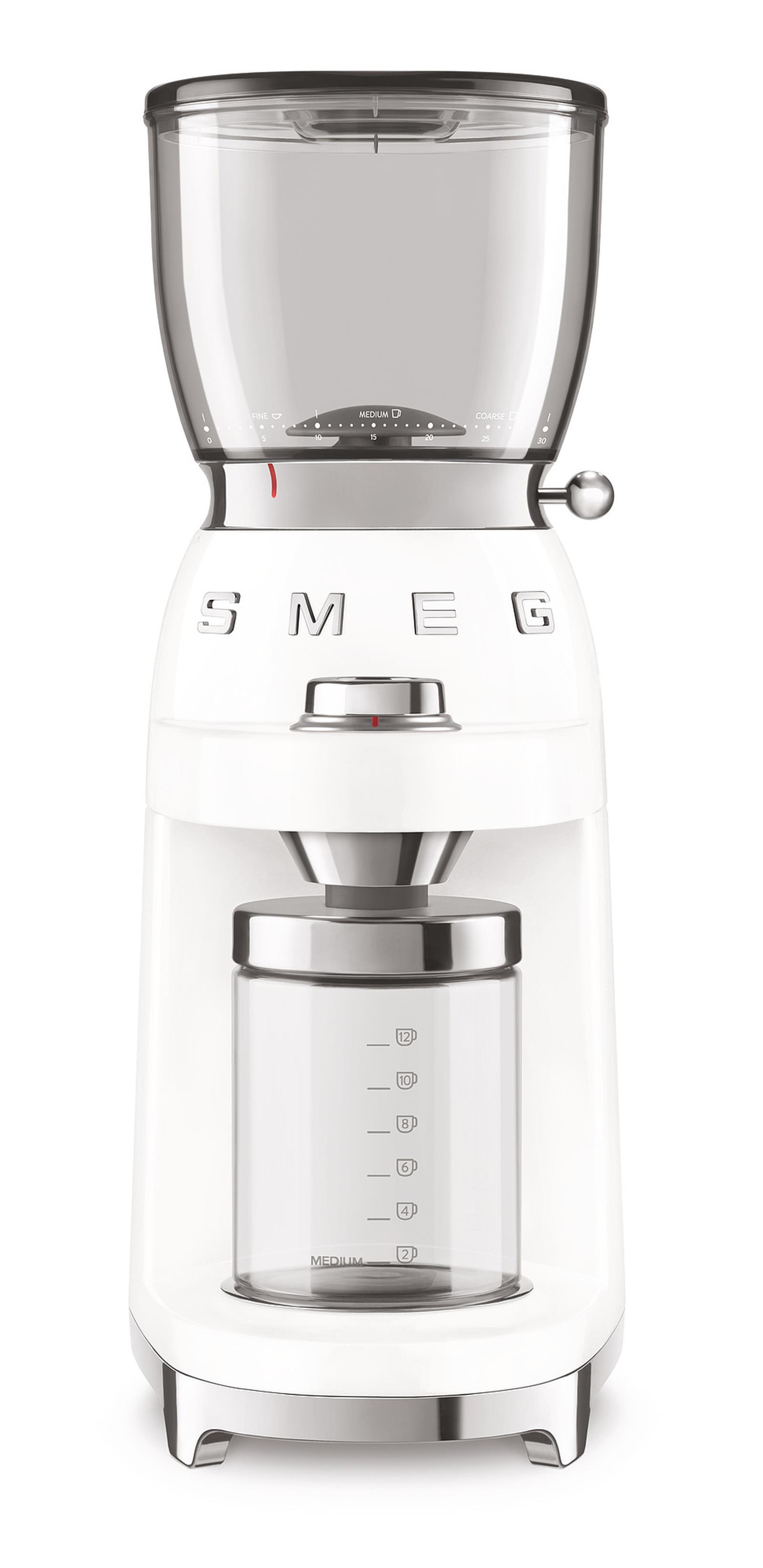 Smeg Beyaz Kahve Öğütme Makinesi