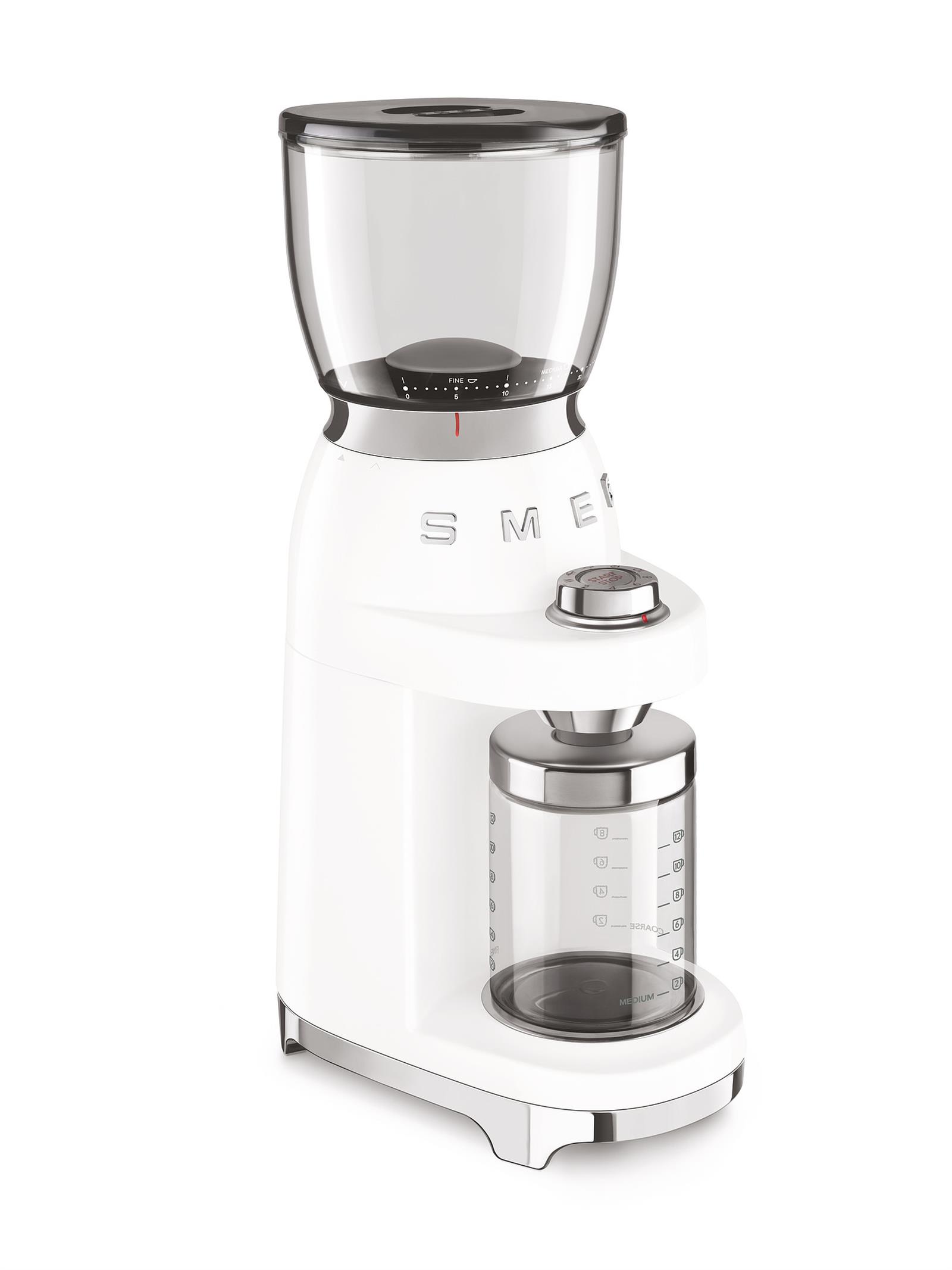 Smeg Beyaz Kahve Öğütme Makinesi