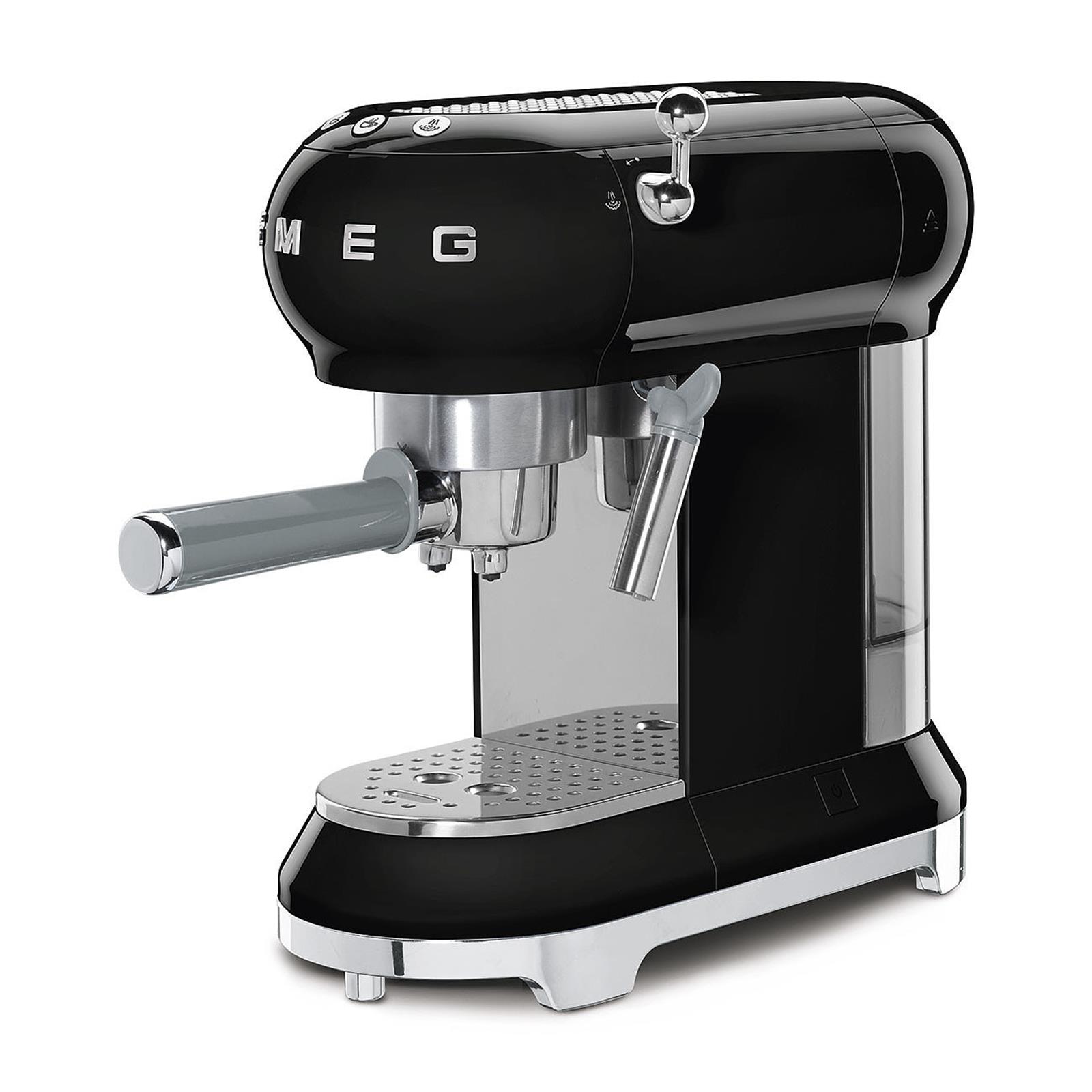 Smeg Siyah Espresso Kahve Makinesi