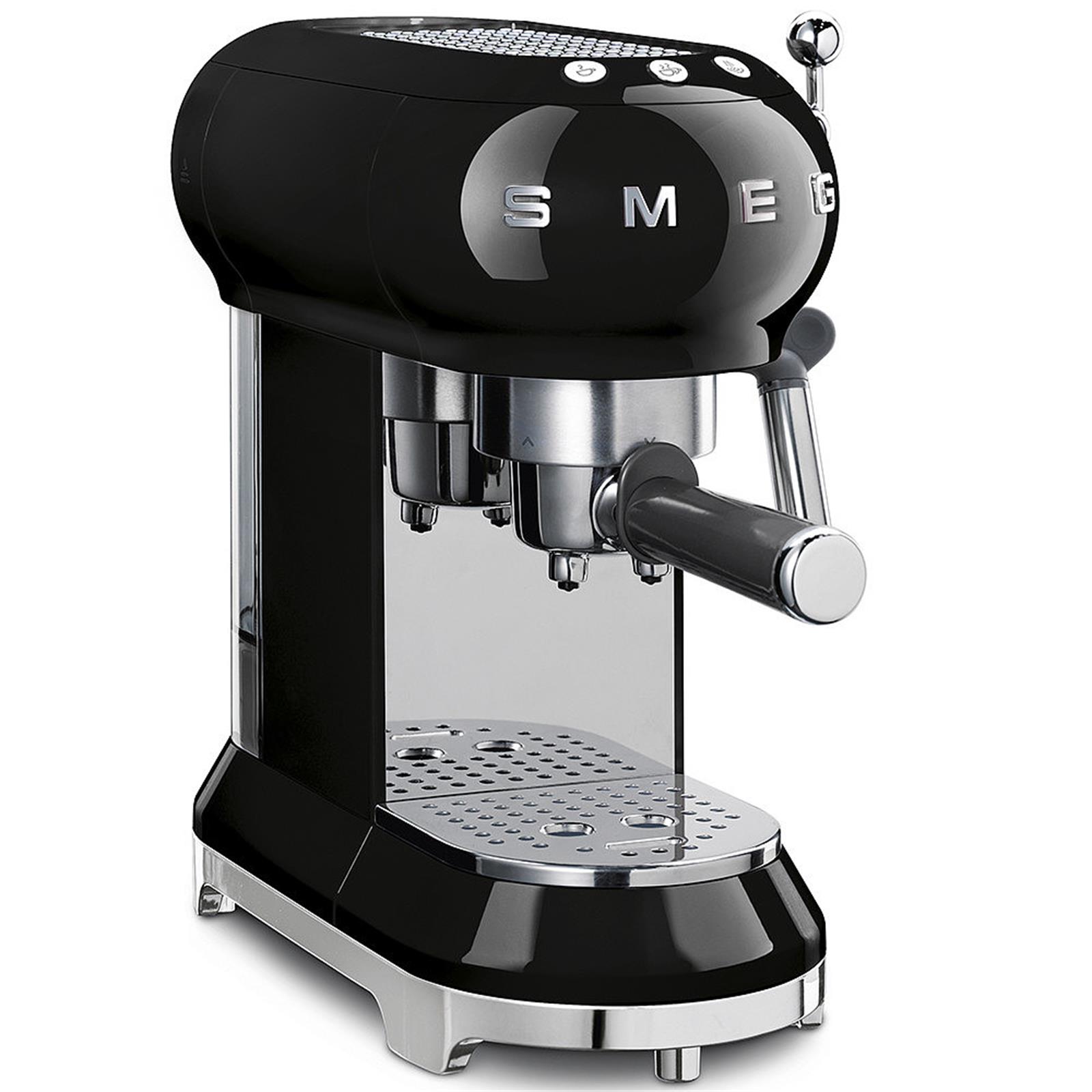 Smeg Siyah Espresso Kahve Makinesi