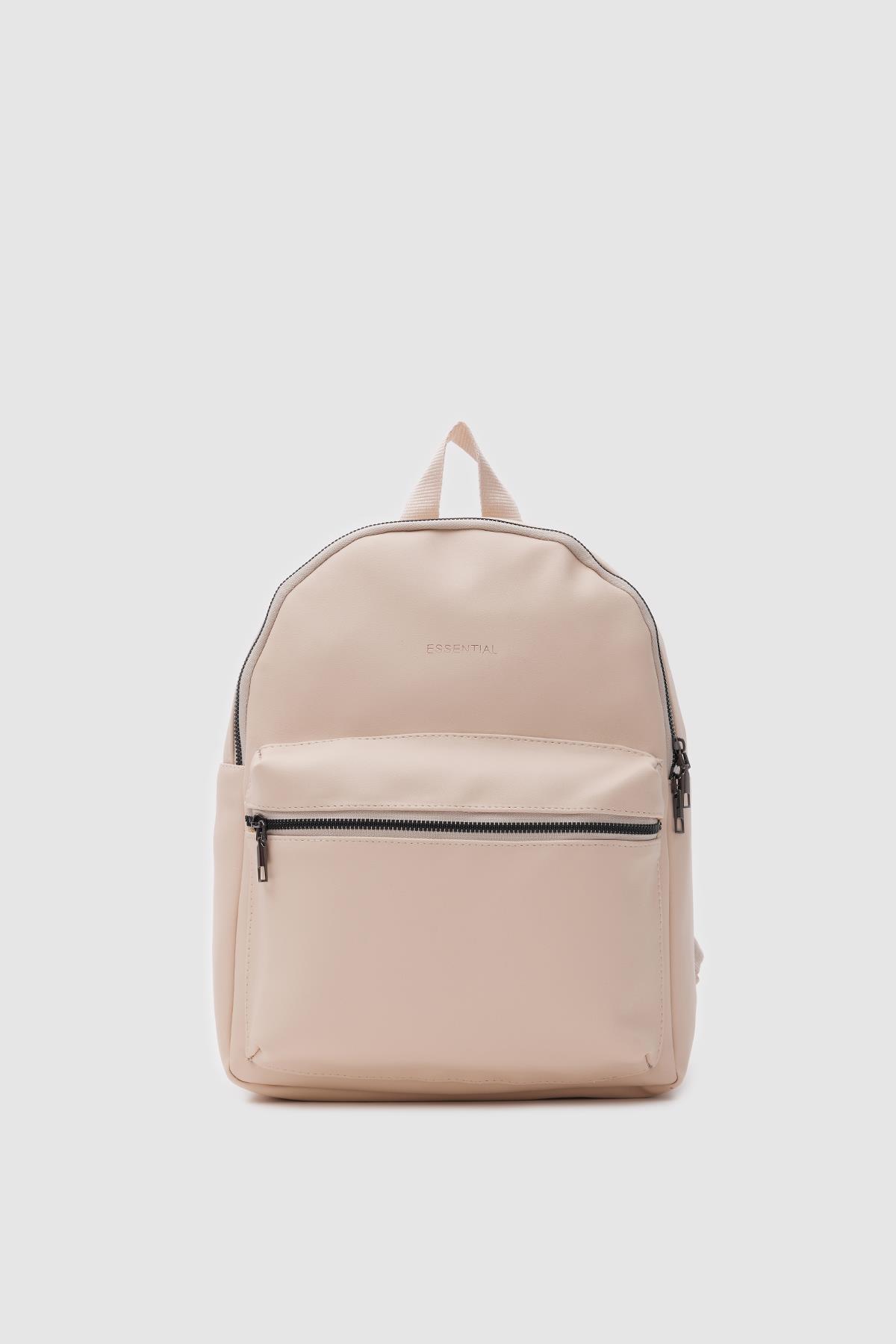 Gillet Sırt Çantası Krem