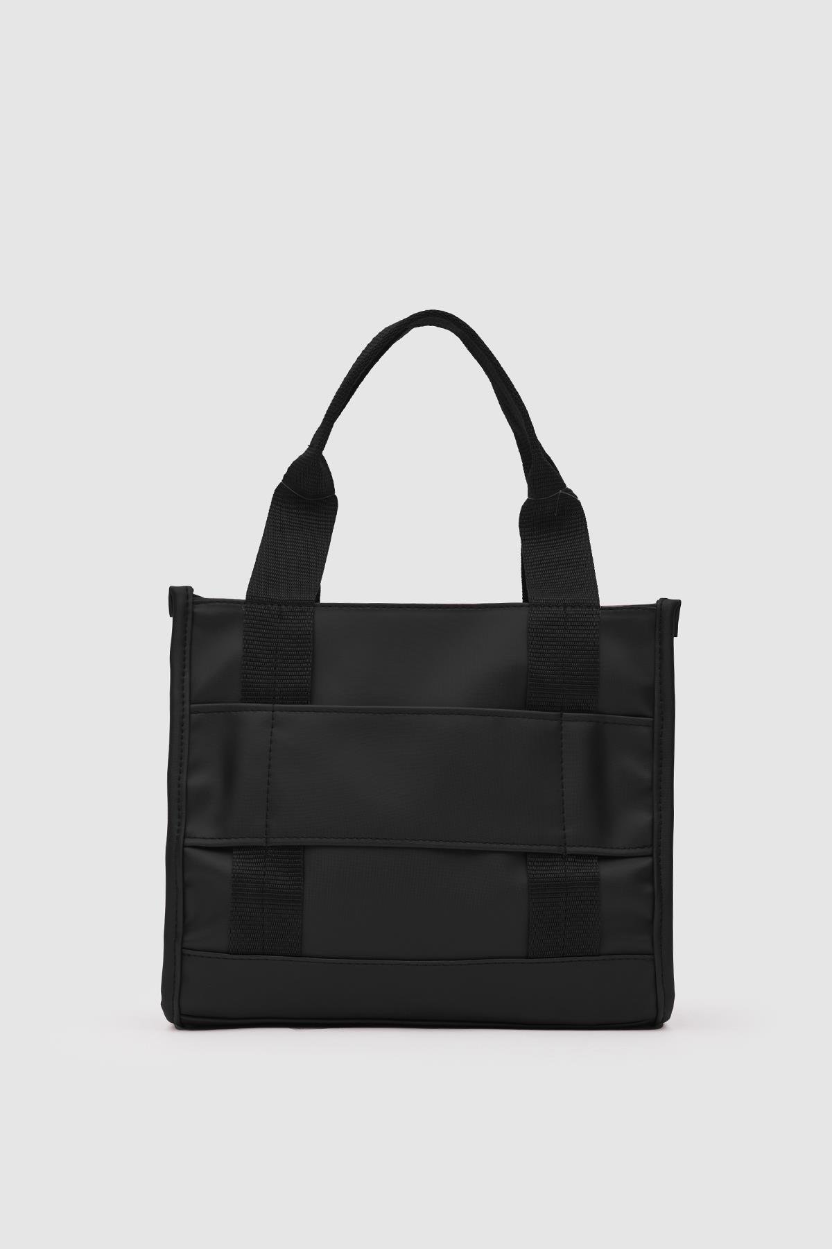 Saten Tote Bag Conroy Siyah