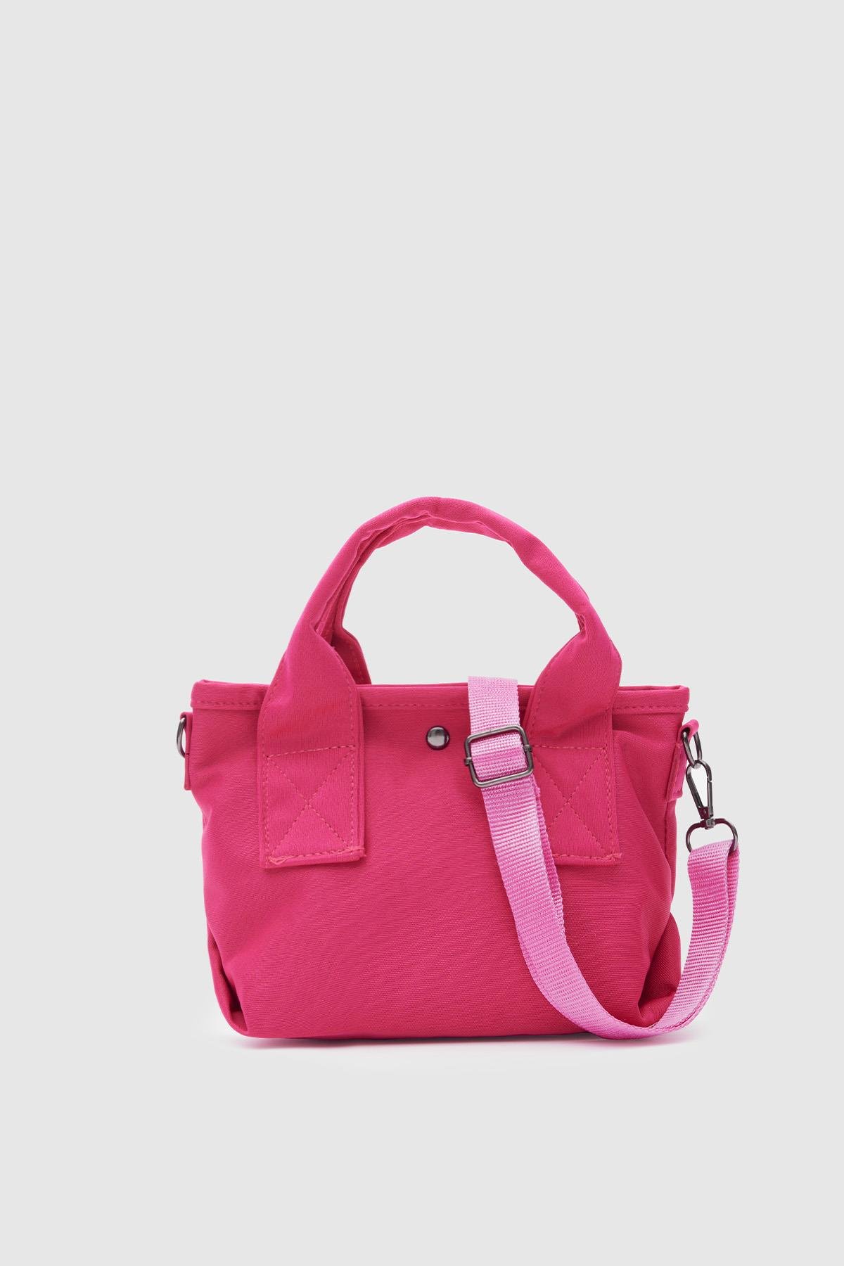 Small Tote Çanta Taglia Fuşya