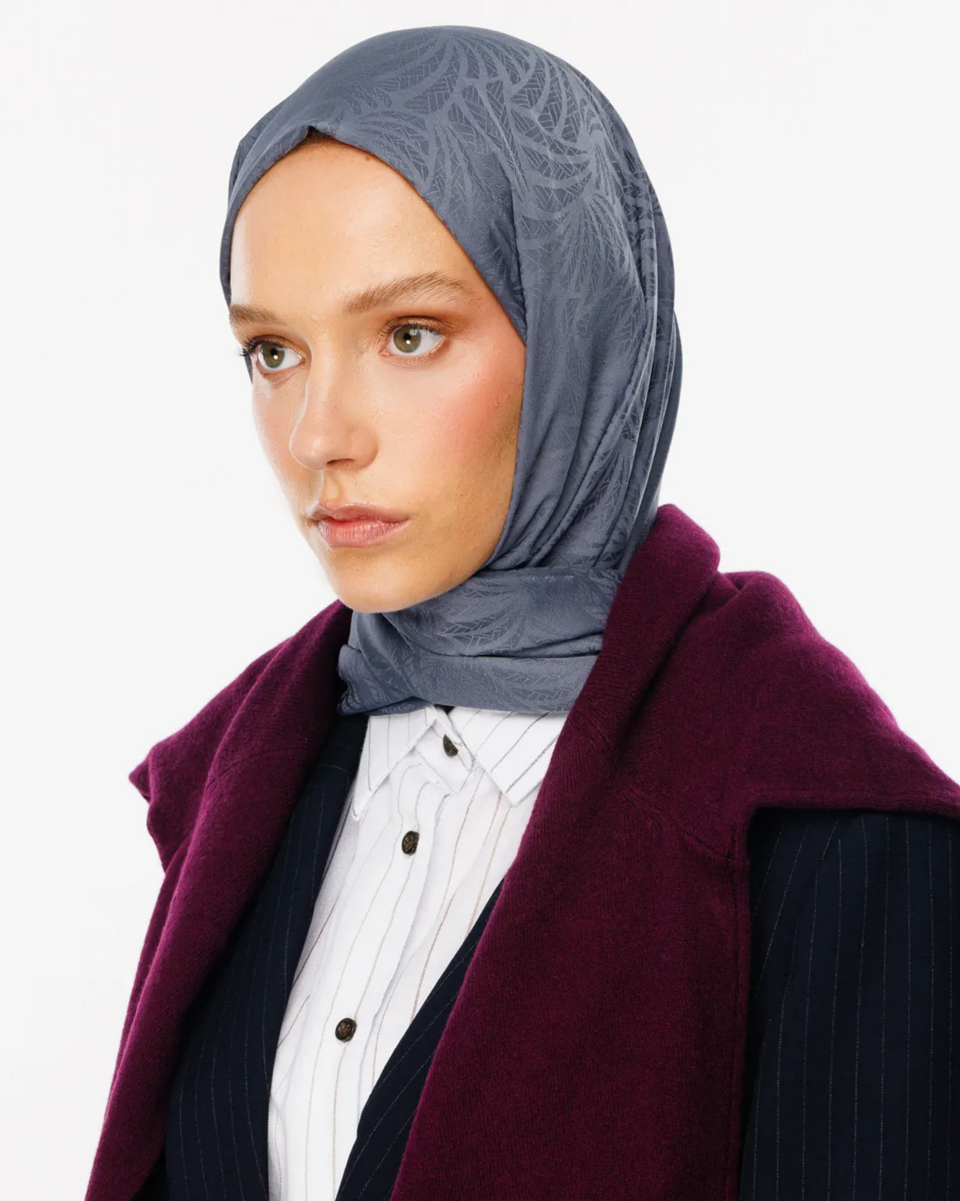Füme Artemis Desen İpeksi Jakar Şal