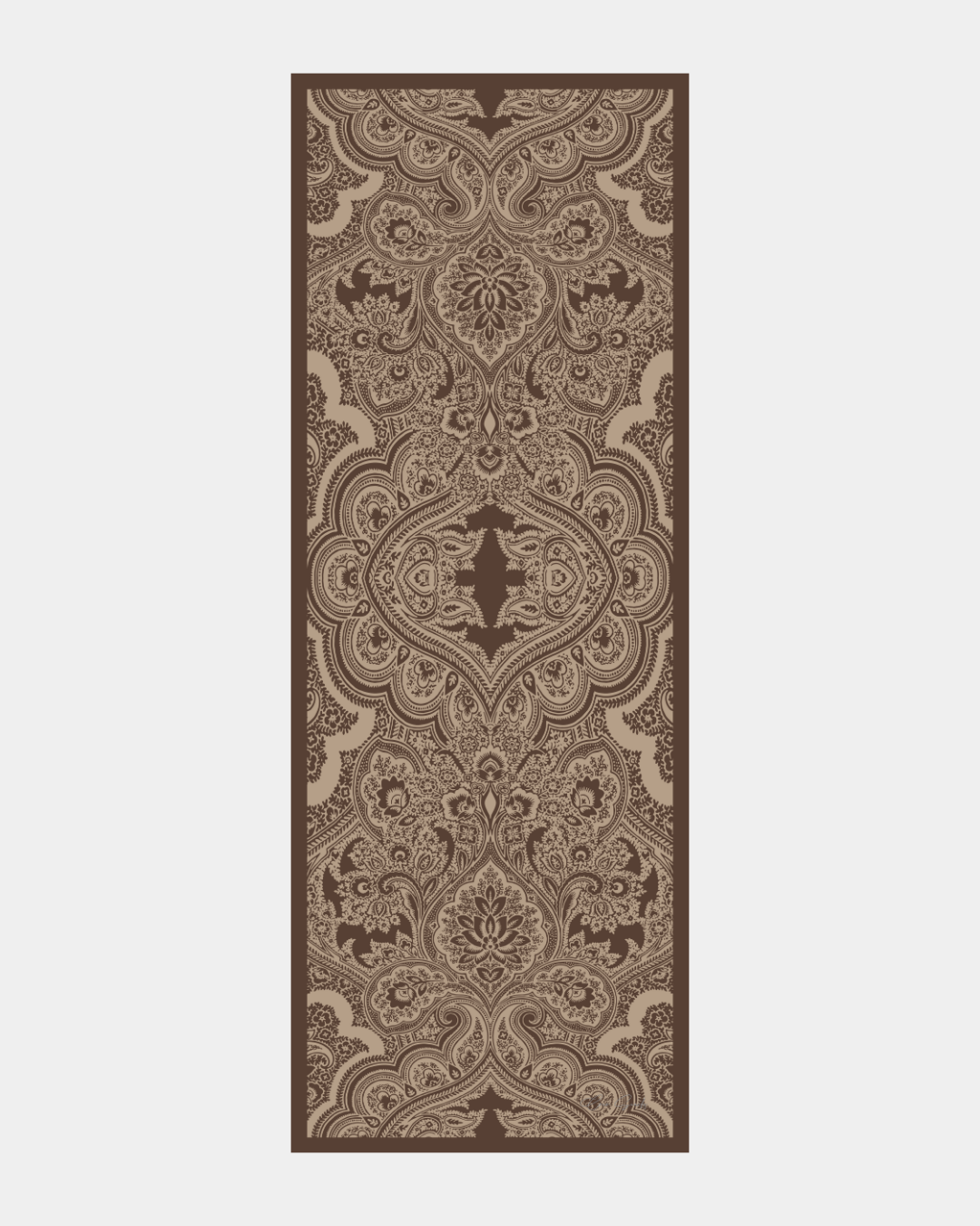 Kakao & Krem Tarçını Sultani Desen Şal