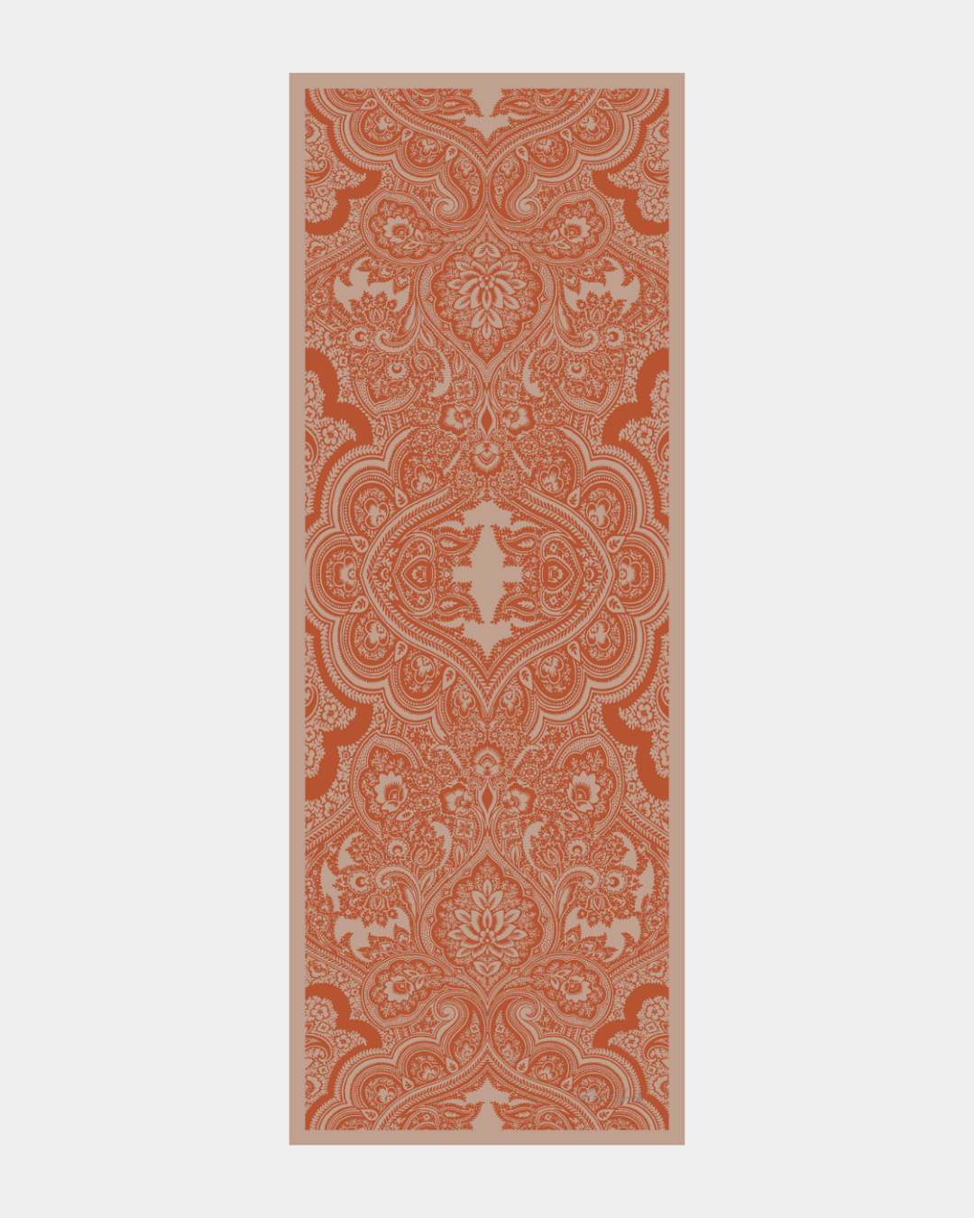 Krem Gölgesi & Kiremit Sultani Desen Şal