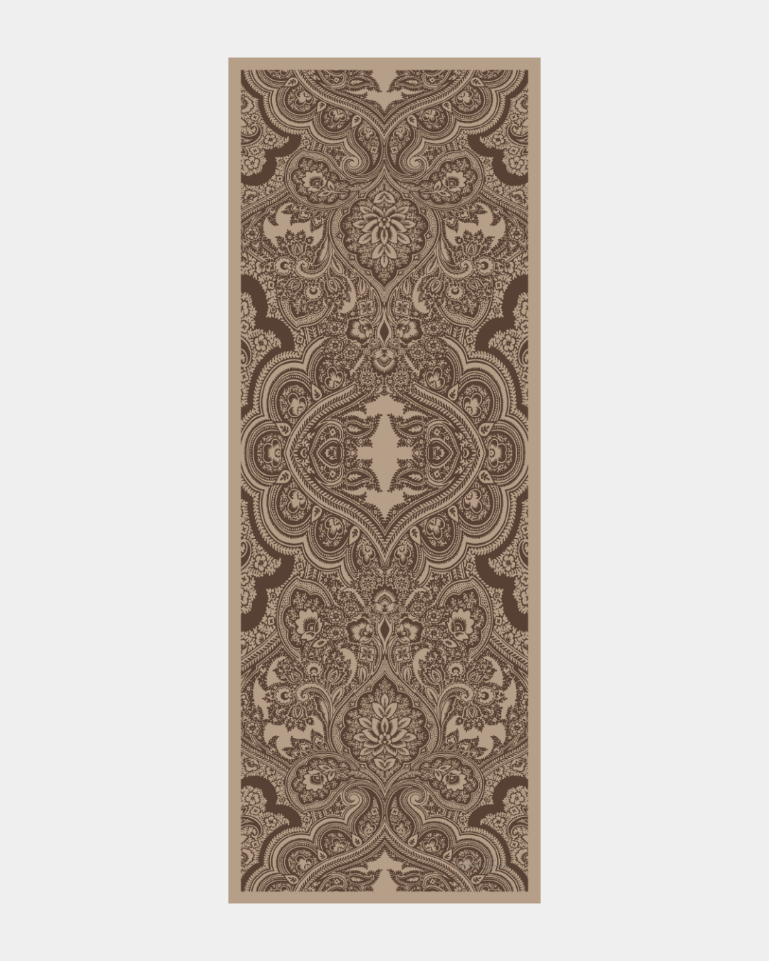 Krem Tarçını & Kakao Sultani Desen Şal