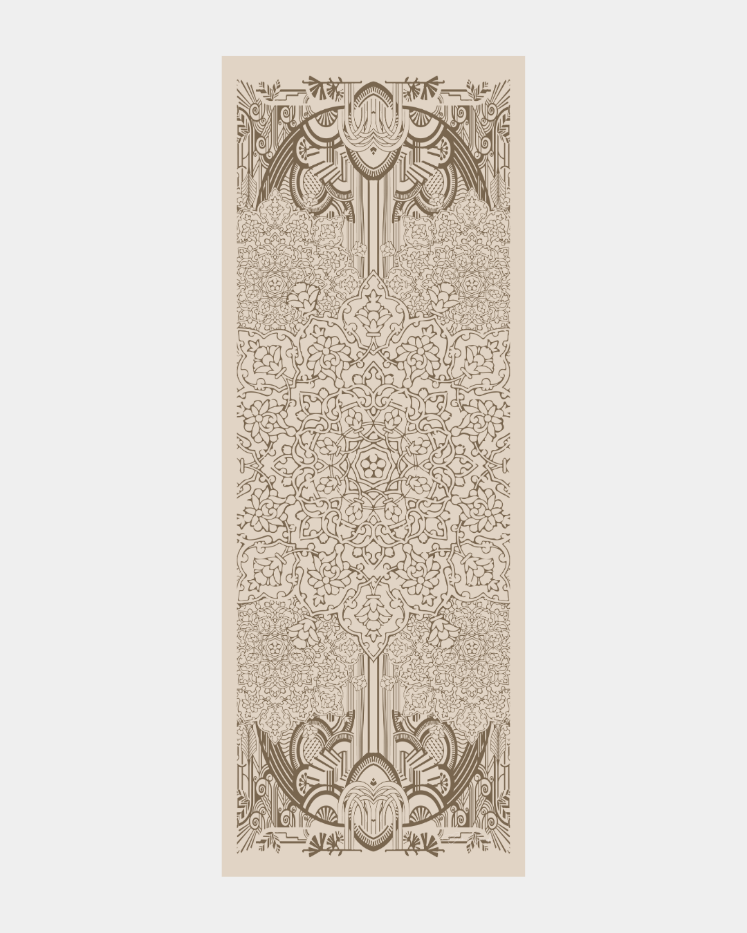 Krem & Toprak Harem Rüyası Desen Şal