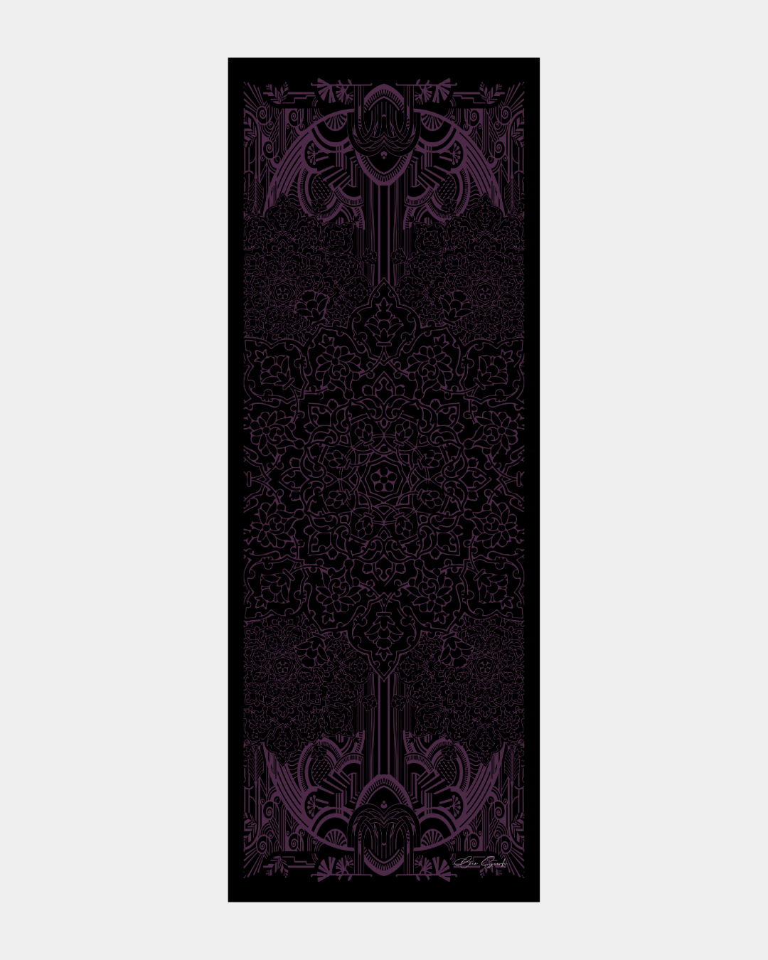 Mürdüm & Gece Harem Rüyası Desen Şal