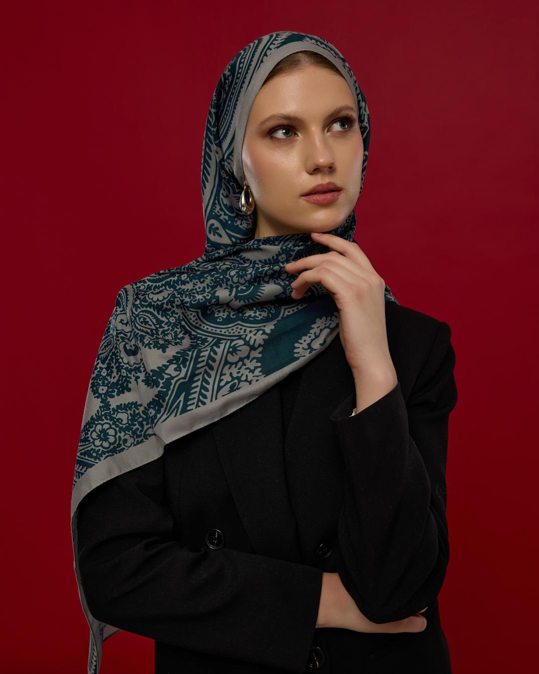 Taş & Gece Sultani Desen Şal