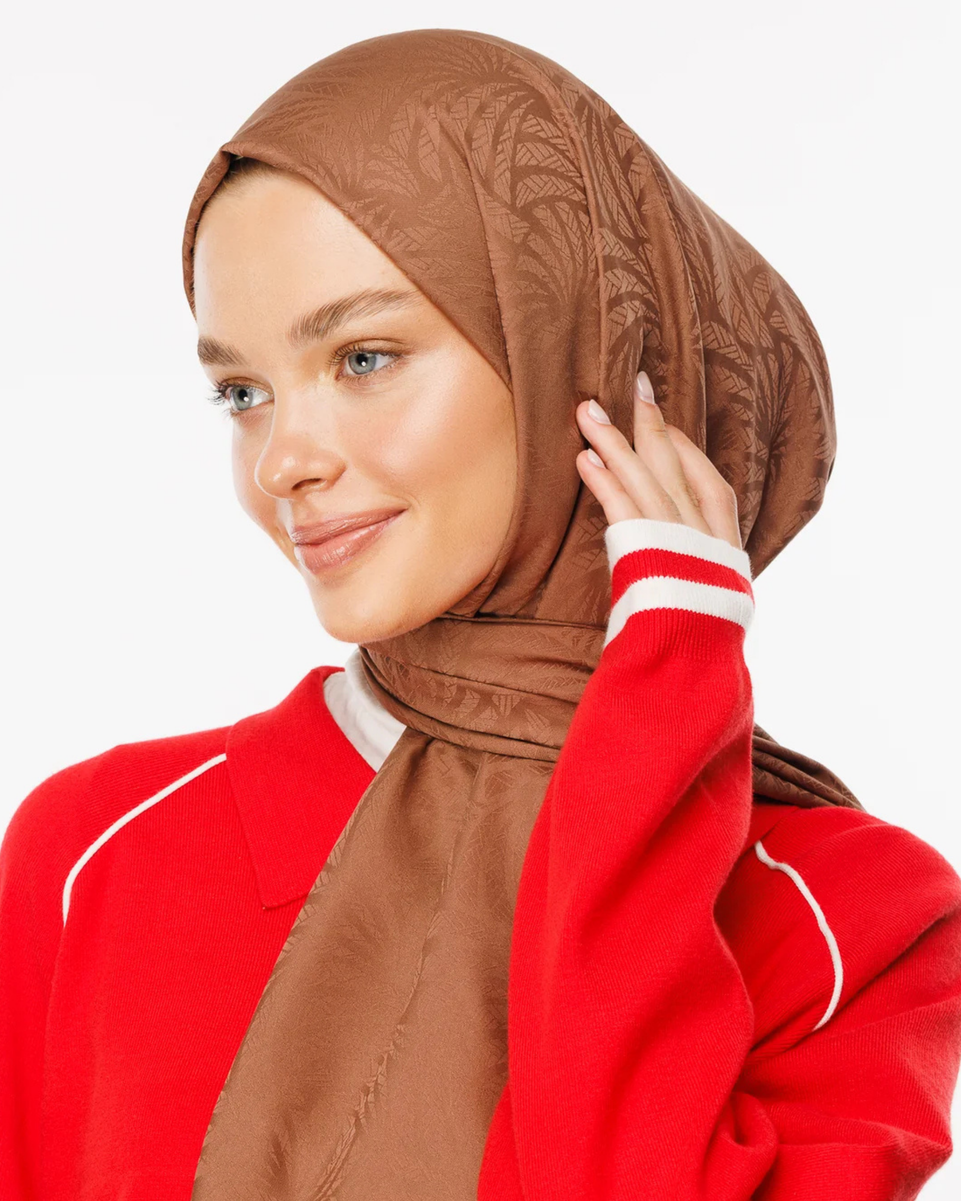Yalı Artemis Desen İpeksi Jakar Şal