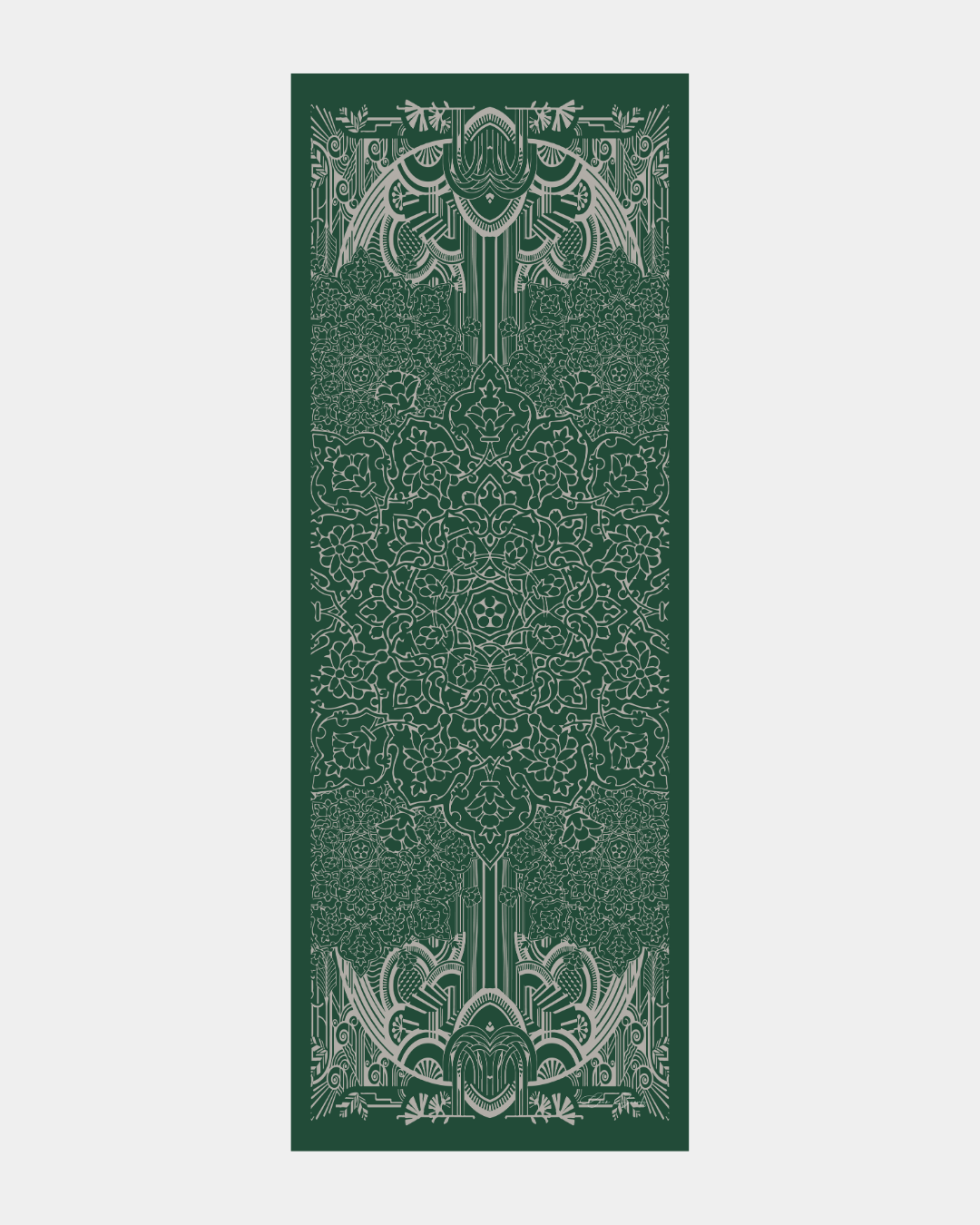 Zümrüt & Krem Harem Rüyası Desen Şal