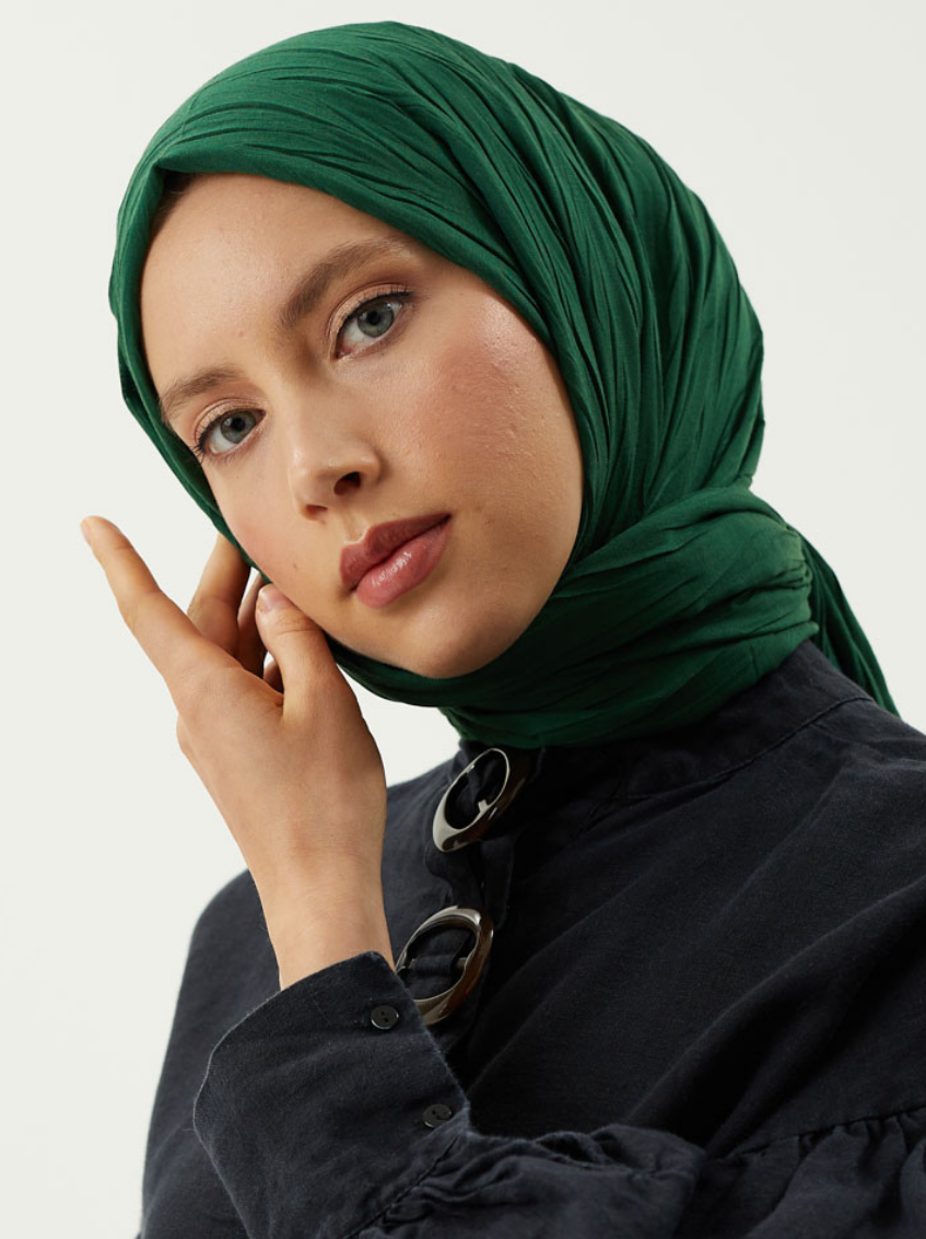 Zümrüt Piliseli Bambu Şal