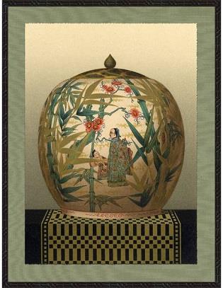 Asıan Vase- Vazo Tablosu-La-010C