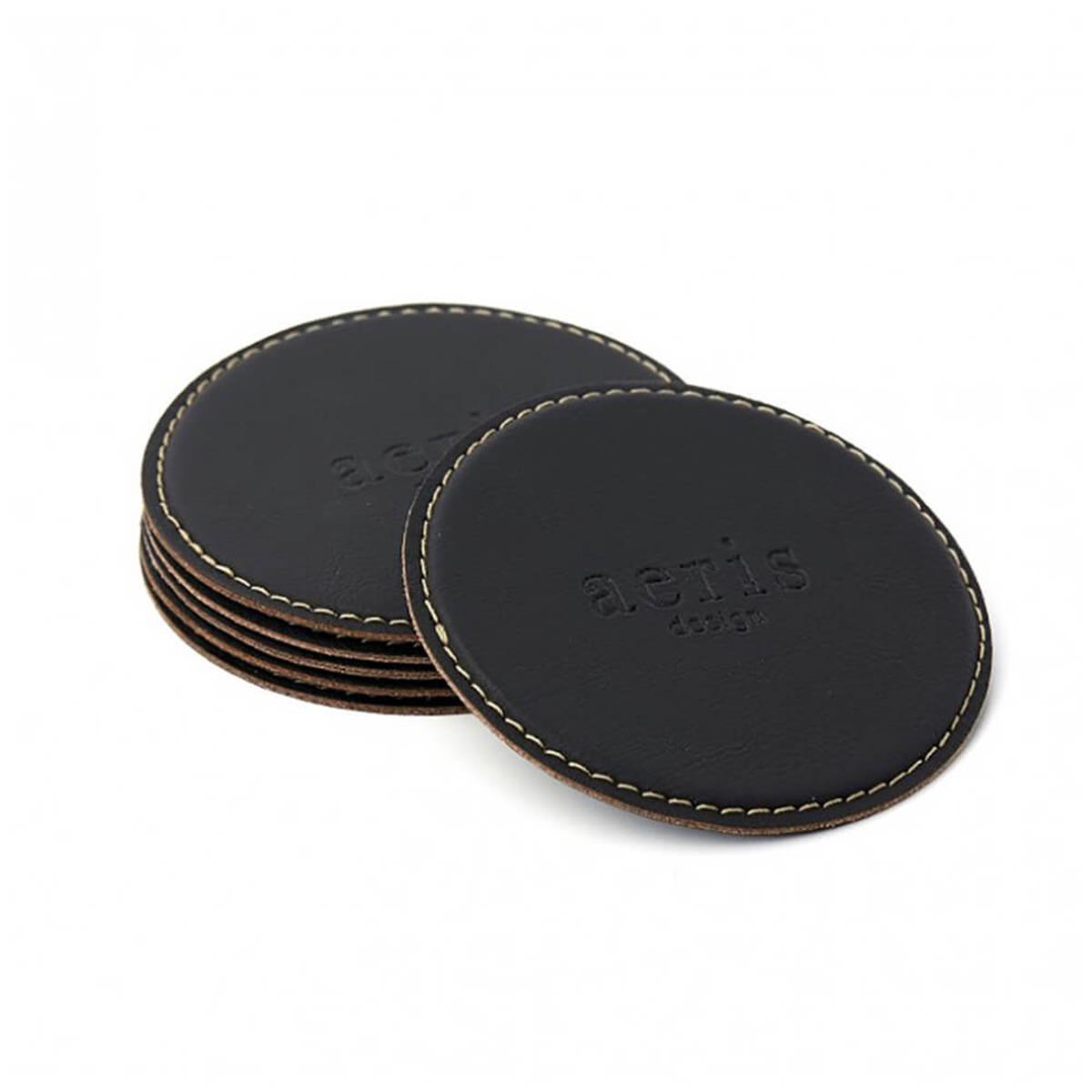 Aeris Design Spradling Schwarz Black Coaster