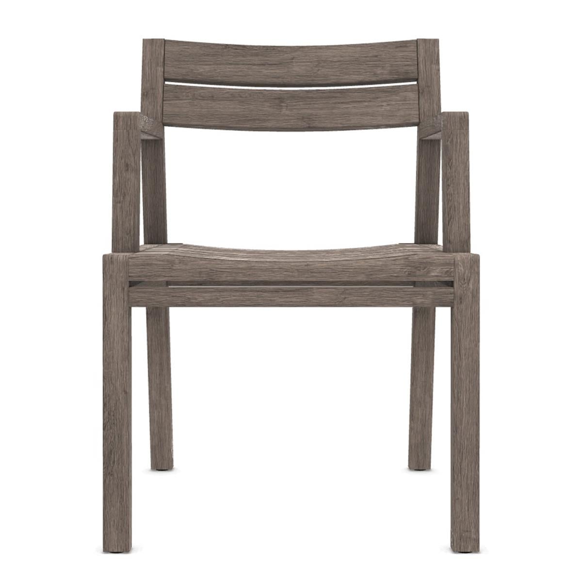 Ethimo Costes Pickled Teak Dining Armchair