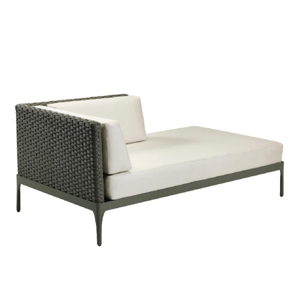 Infinity Sağ Daybed Modül-WarmGrey-(Sunbrella Minder Dahil)