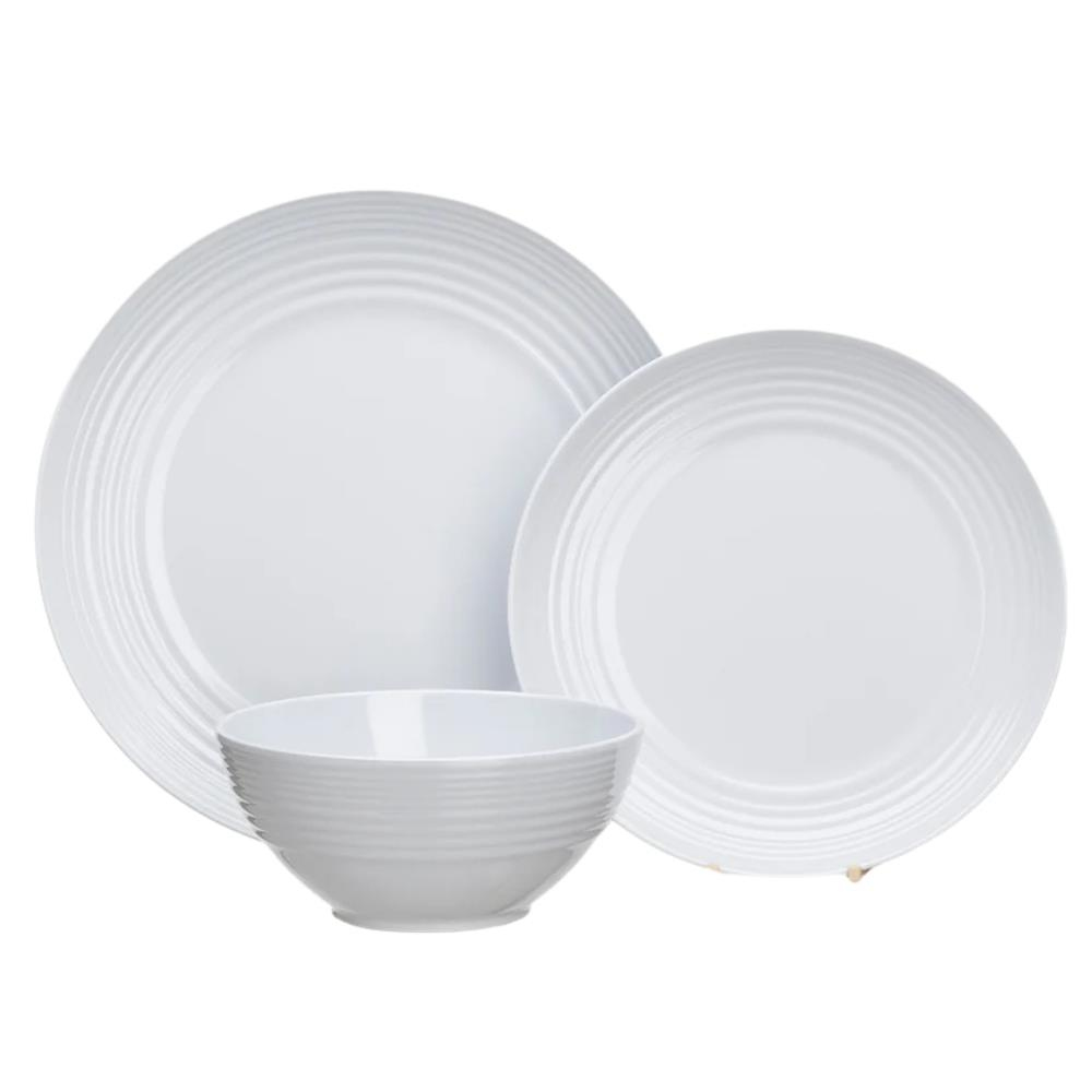 Flamefield Cool White Non Slip 12 Parça Yemek Takımı