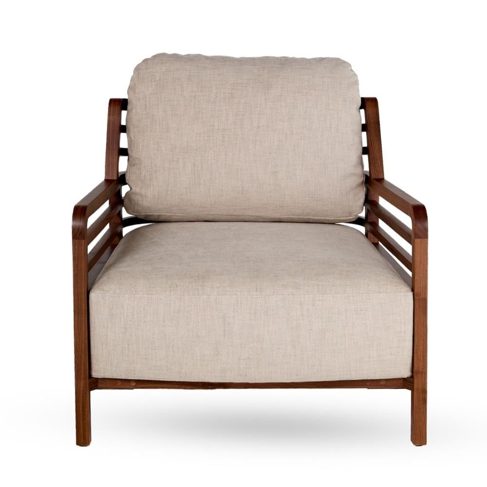 Flax Tekli Yüksek Sırtlı Koltuk-Maple (222)-(Grade D)
