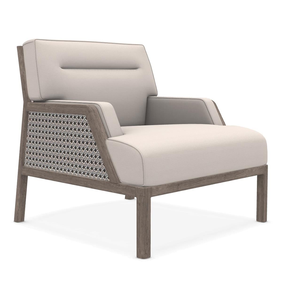 Ethimo Grand Life Pickled Teak Lounge Chair