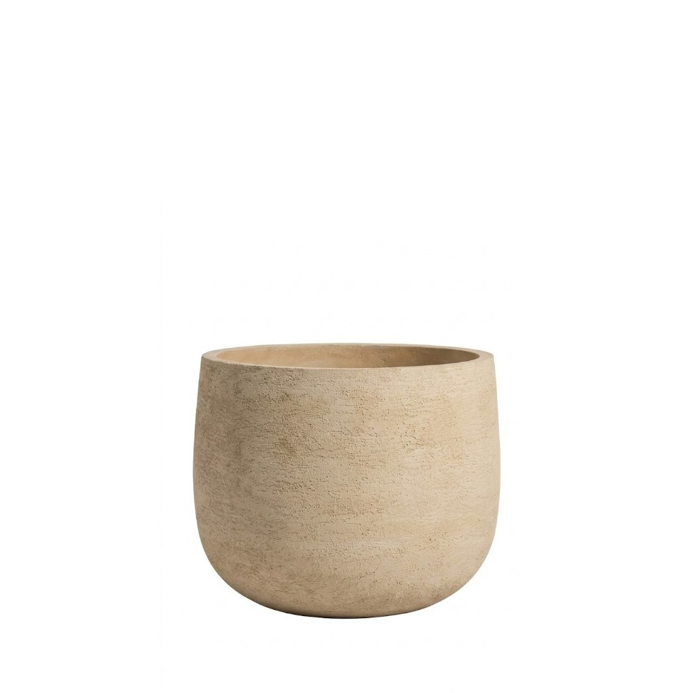 Graz Pot Saksı (48)-Natural White