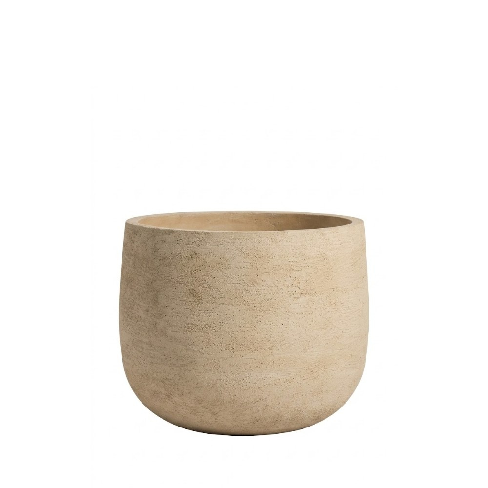 Graz Pot Saksı (58)-Natural White