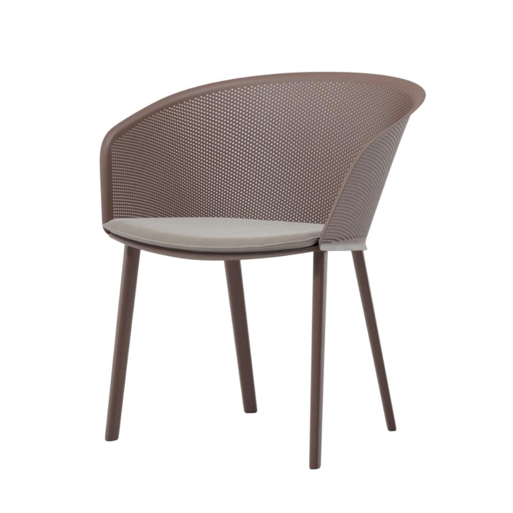 Kettal Stampa Corten Kollu Sandalye