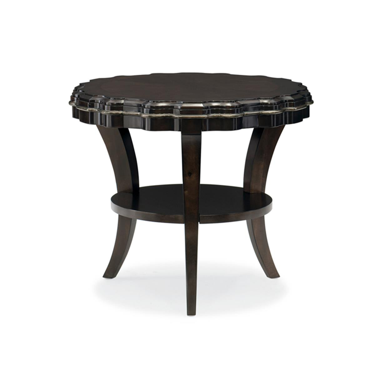 Lafayette-Lamp Table Yan Sehpa-Finish Warm Umber