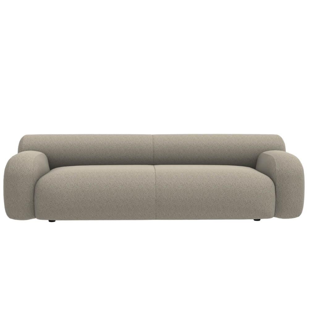 Oscar Kanepe (255)- Saddle Leather Fabric Ica-02 Lima Bar in Colour Brown (Silver)