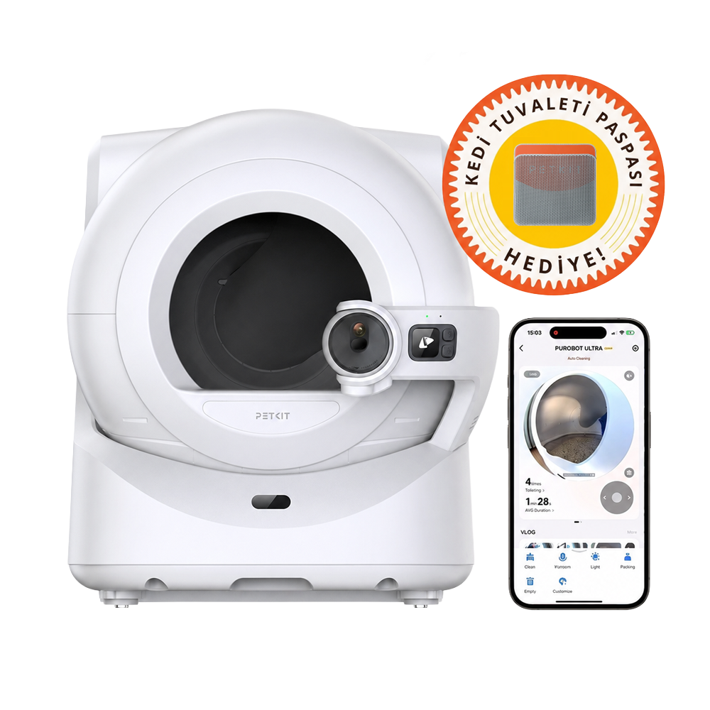 Petkit Purobot Ultra Akıllı Kedi Tuvaleti
