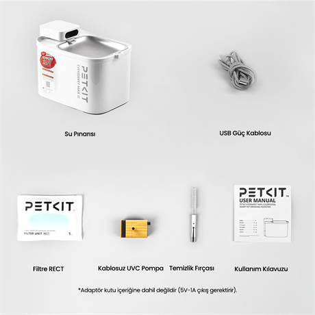 Petkit Eversweet Max 2 (UVC) Su Pınarı