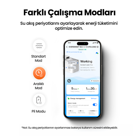 Petkit Eversweet Max 2 (UVC) Su Pınarı
