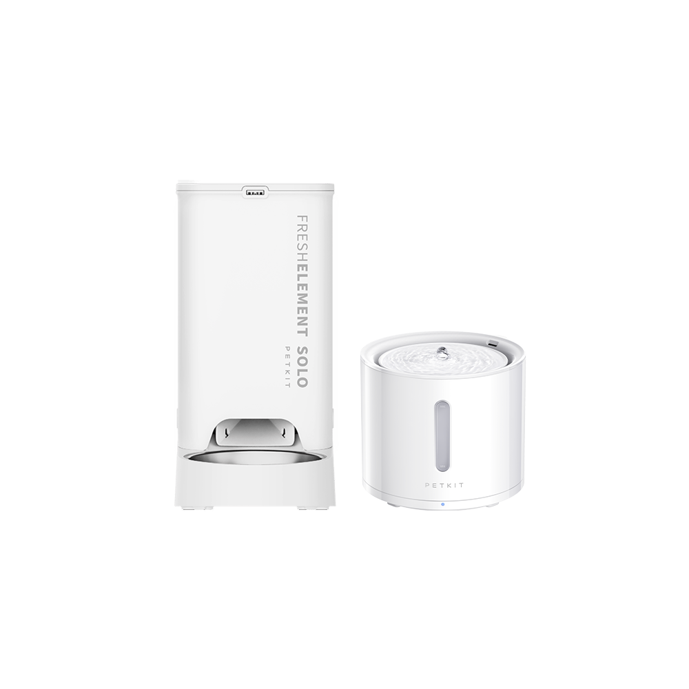 Petkit Fresh Element Solo ve Eversweet Solo 2 Akıllı Su Pınarı Paketi