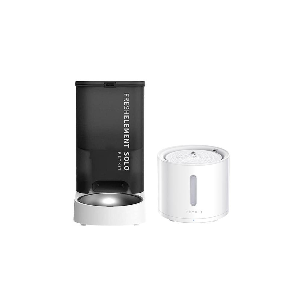 Petkit Fresh Element Solo ve Eversweet Solo 2 Akıllı Su Pınarı Paketi