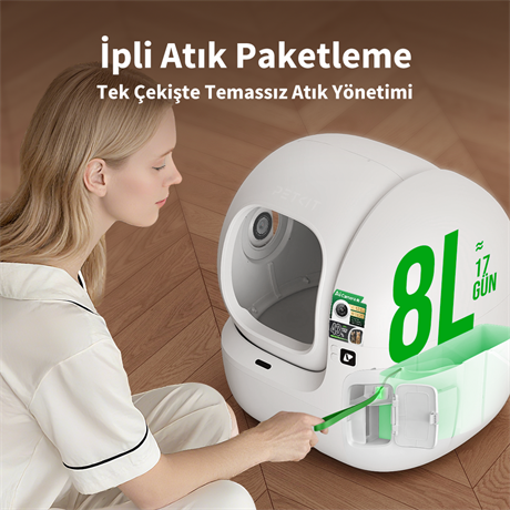 Petkit Purobot Max Pro 2 Akıllı Kedi Tuvaleti