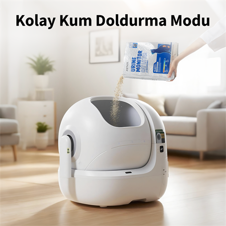 Petkit Purobot Max Pro 2 Akıllı Kedi Tuvaleti