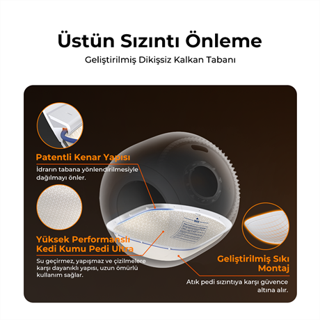 Petkit Purobot Ultra Akıllı Kedi Tuvaleti