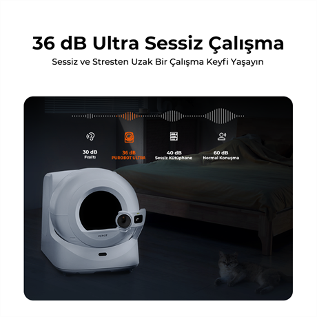 Petkit Purobot Ultra Akıllı Kedi Tuvaleti