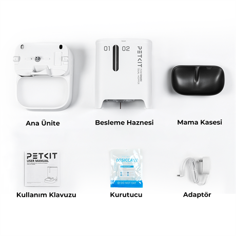 Petkit Yumshare Kameralı Çift Hazneli Akıllı Mama Kabı