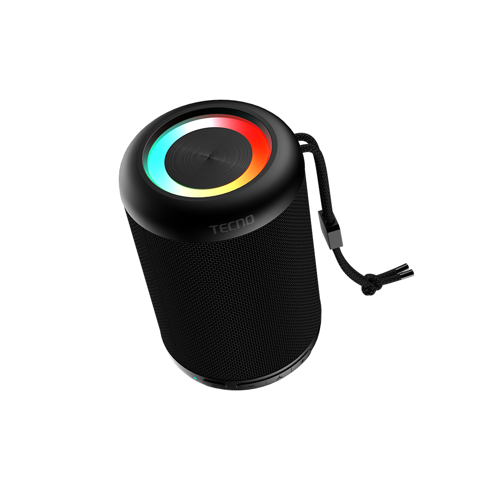 Tecno Bluetooth Hoparlör Square S3 Siyah