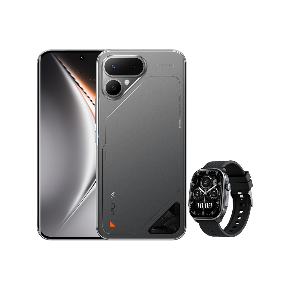 Tecno Pova Curve 2 5G Titanyum 8GB 256GB