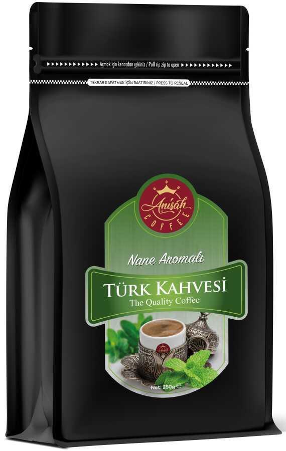 ANİŞAH NANE AROMALI TÜRK KAHVESİ 250 GR - ANISAH COFFEE