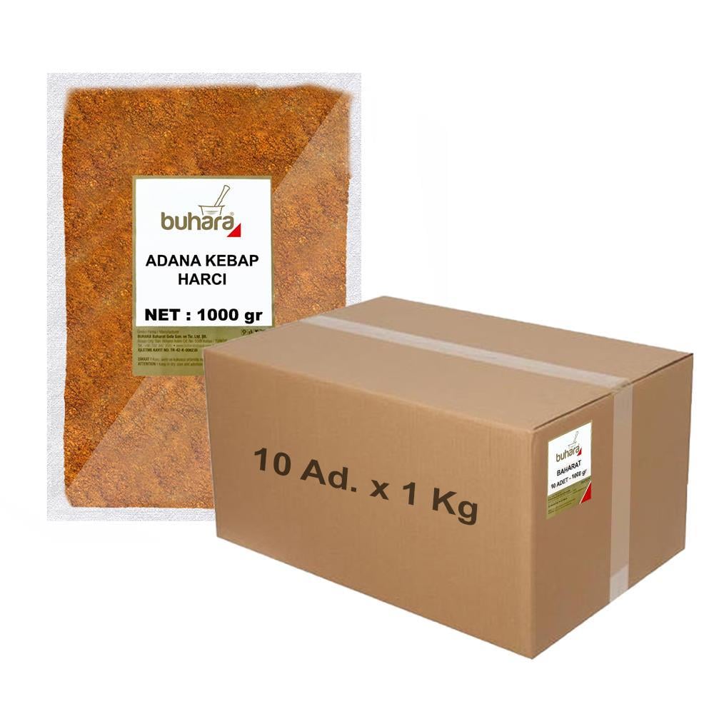 BUHARA ADANA KEBAP HARCI 1000 GR x 10 Ad. - BUHARA BAHARAT