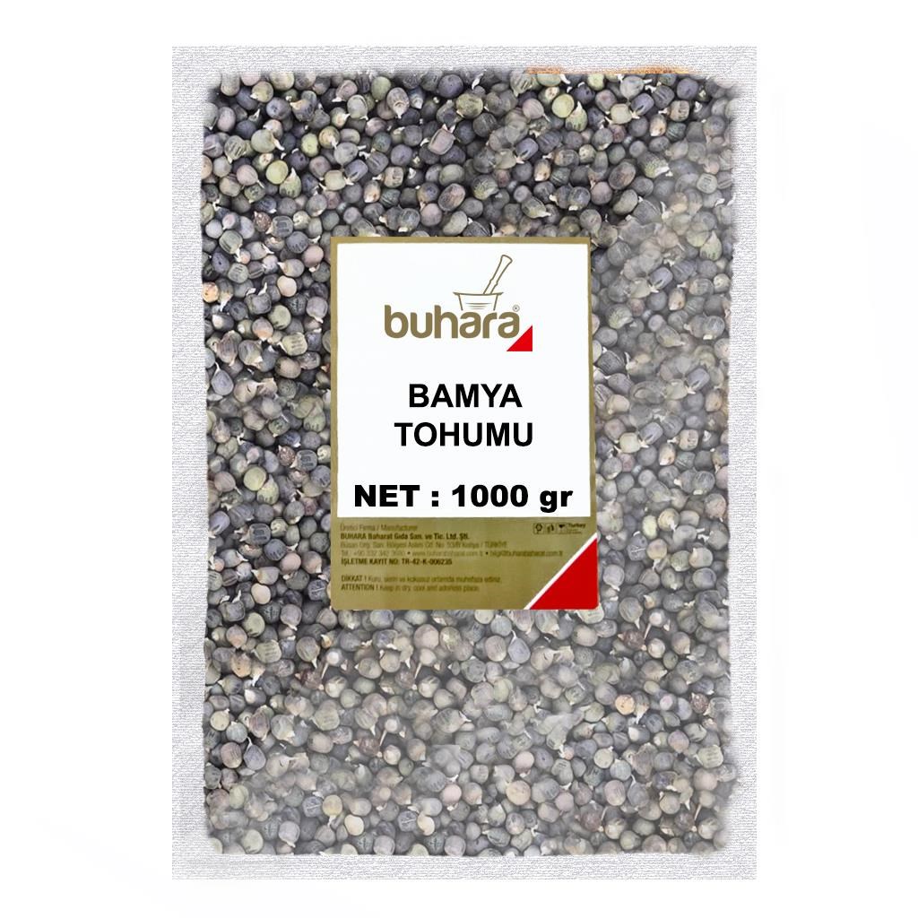 BUHARA BAMYA TOHUMU 1000 GR - BUHARA BAHARAT