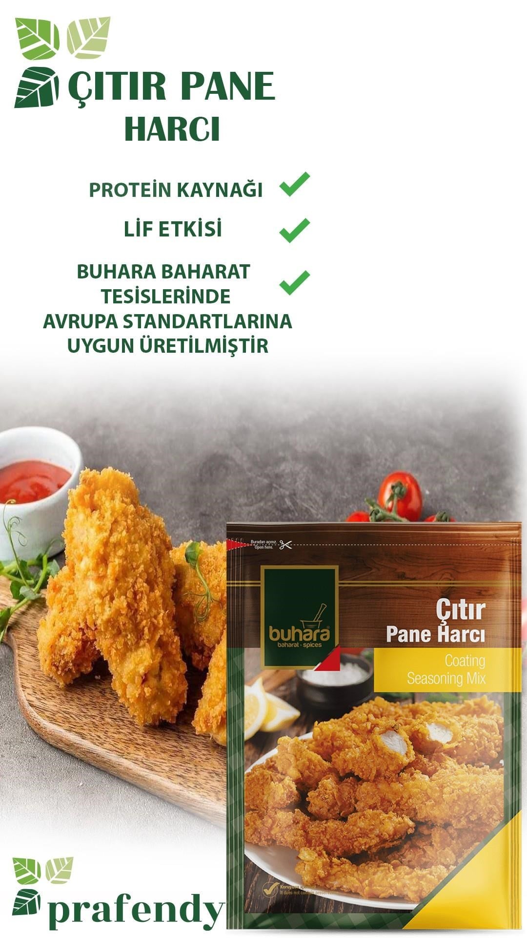 BUHARA ÇITIR PANE HARCI 90 GR  - BUHARA