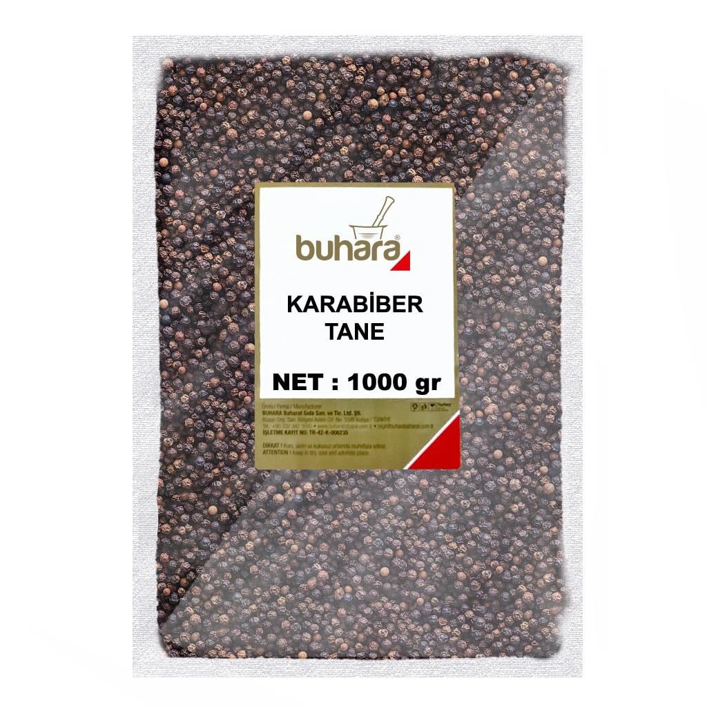 BUHARA KARABİBER TANE 1000 GR - BUHARA
